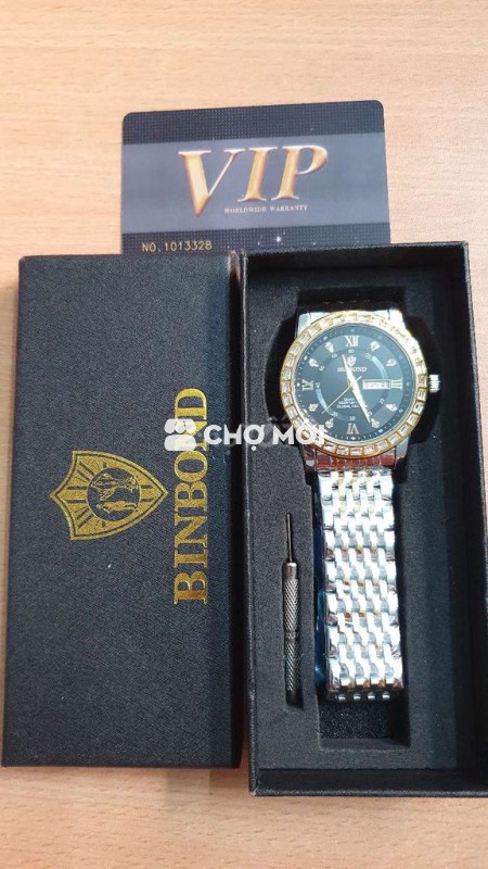 Đồng hồ BINBOND Nam Kim loại