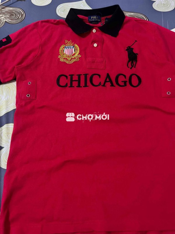 Áo polo Ralph Lauren nam Đỏ size L