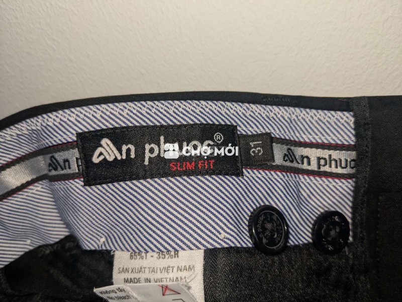 Quần tây An Phước Nam Đen size 31