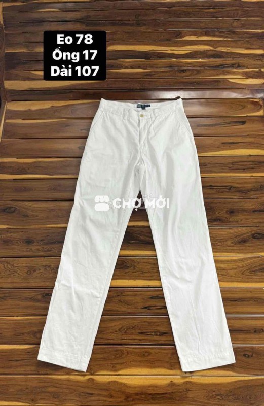 Quần dài Polo Ralph Lauren Nam Trắng