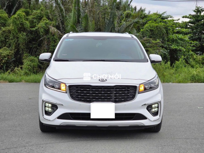 Kia Sedona 2021 2.2 DAT Luxury Trắng - 80,000 KM.