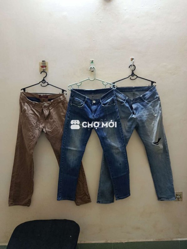 Combo 3 Quần Jean Bền Đẹp Size 32