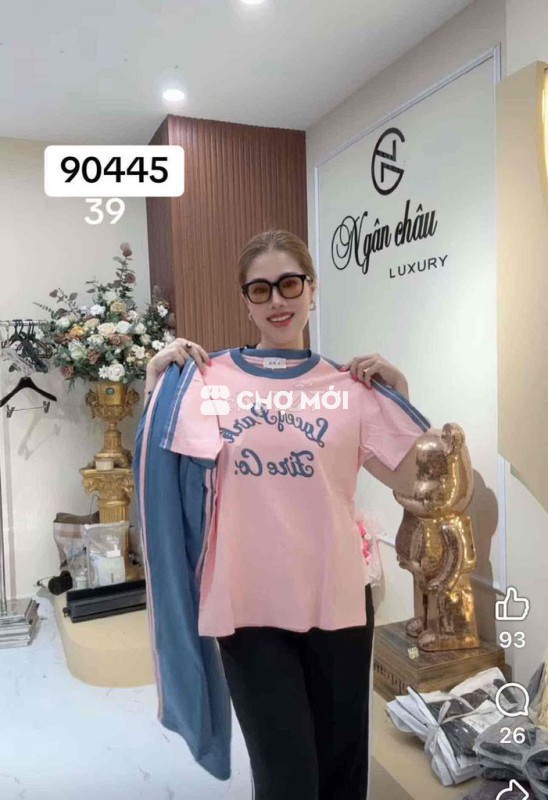 Bộ quần áo nữ Vải thun Freesize