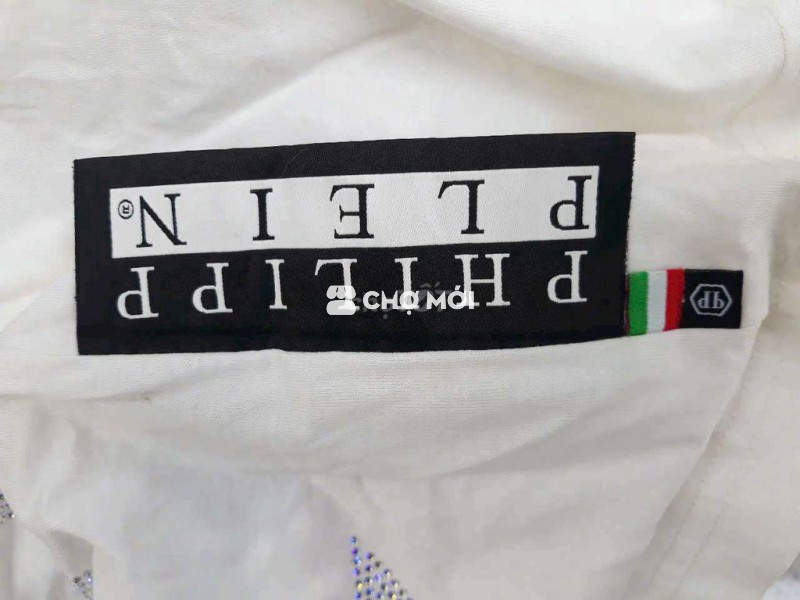 Áo thun dài tay Philipp Plein nam Cotton size L