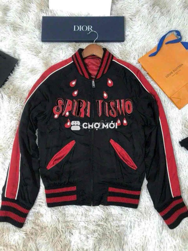 Áo khoác bomber GUCCI Nam Viscose size 46