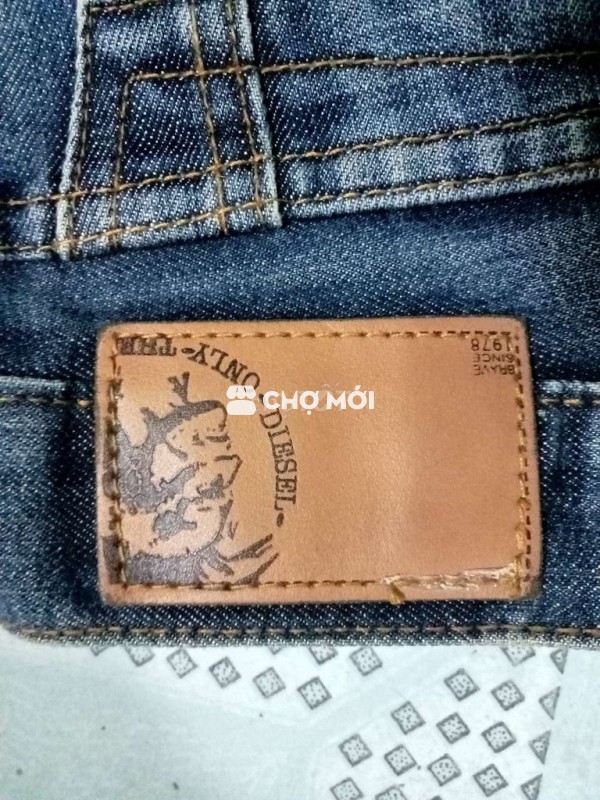 Quần jean nam Diesel vải bò size 30