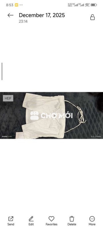 Áo dây nữ thoáng mát Trắng sọc