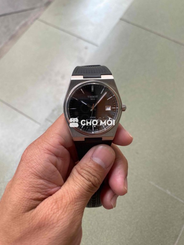 Đồng hồ Tissot PRX Powermatic 80 Nam Thép Đen