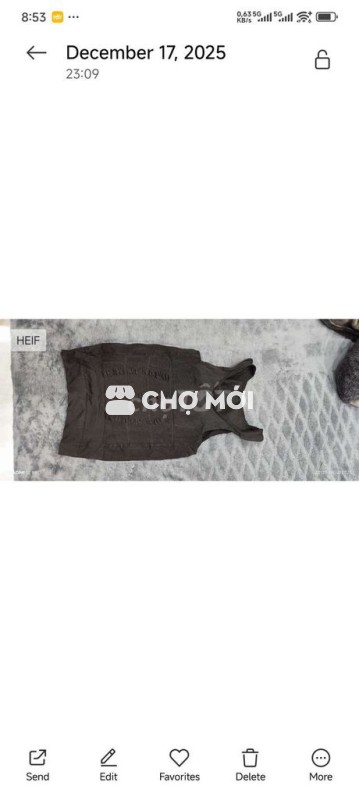 Áo ba lỗ định hình Nữ Đen Co giãn