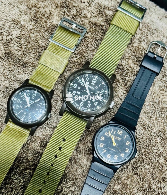 Đồng hồ Timex và Casio