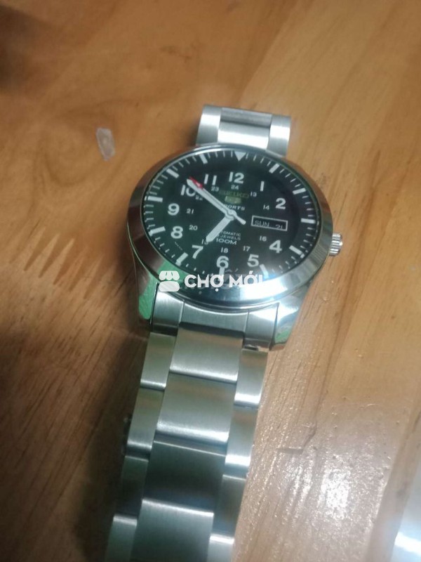 Đồng hồ Seiko 5 Sports Thép không gỉ Bạc