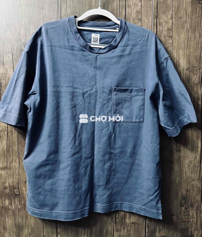 Áo thun Tigora Xanh dày dặn size M 0000