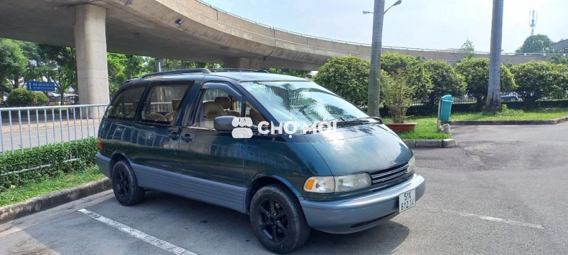Toyota Previa 2.4AT màu xanh dưa đời 93 giá 120tr