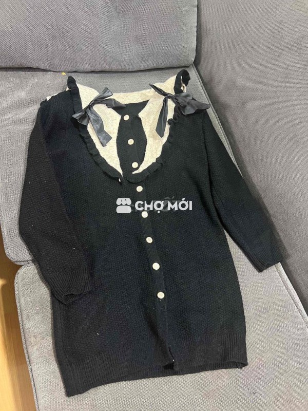 Áo khoác cardigan nữ len Free size