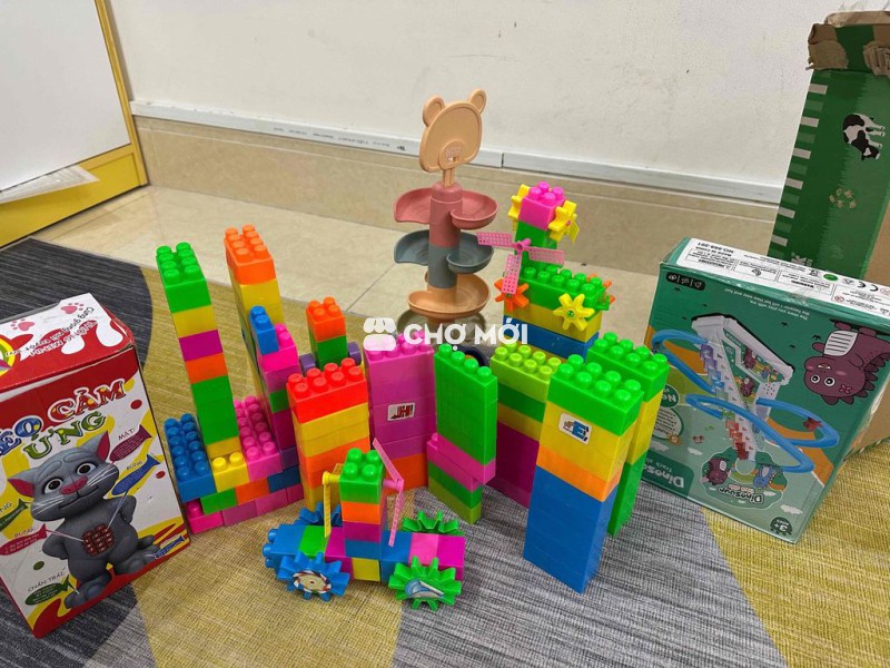 Đồ chơi trẻ em Bộ xếp hình Lego nhựa nhiều màu
