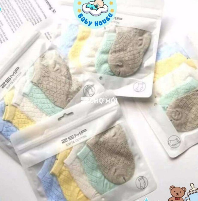 Thanh ly hết vớ trẻ em Cotton nhiều màu