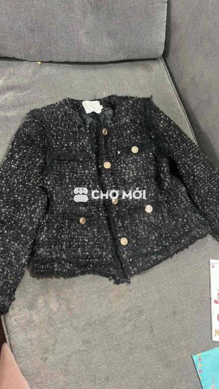 Áo khoác nữ vải tweed size S