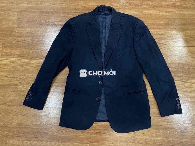 Áo vest An Phước Nam Đen Dài 66cm Đã qua sử dụng