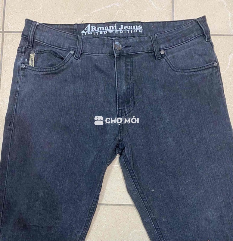 Quần Jean Ý,  hiệu Armani, size 33