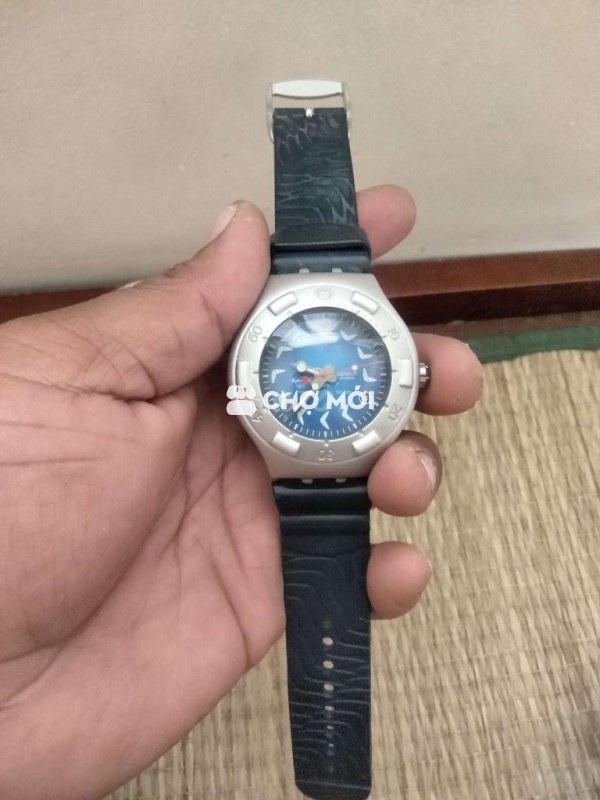 Đồng hồ Swatch Xám Xanh dương