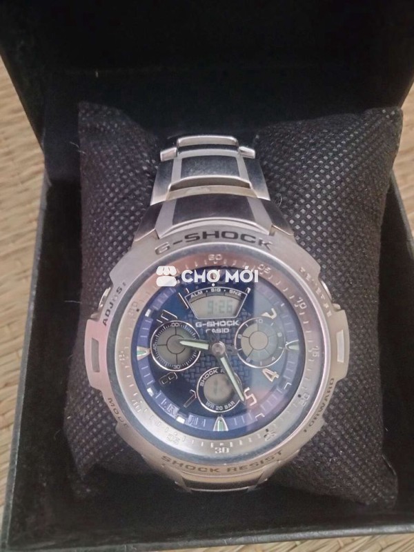 Đồng hồ Casio G-Shock Nam Kim loại Bạc