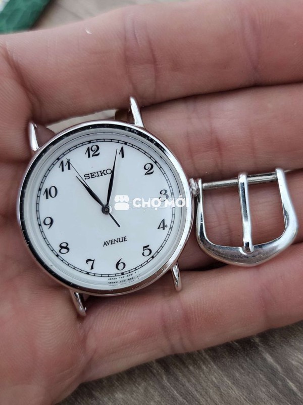Đồng hồ Seiko Avenue Nam Bạc 32mm