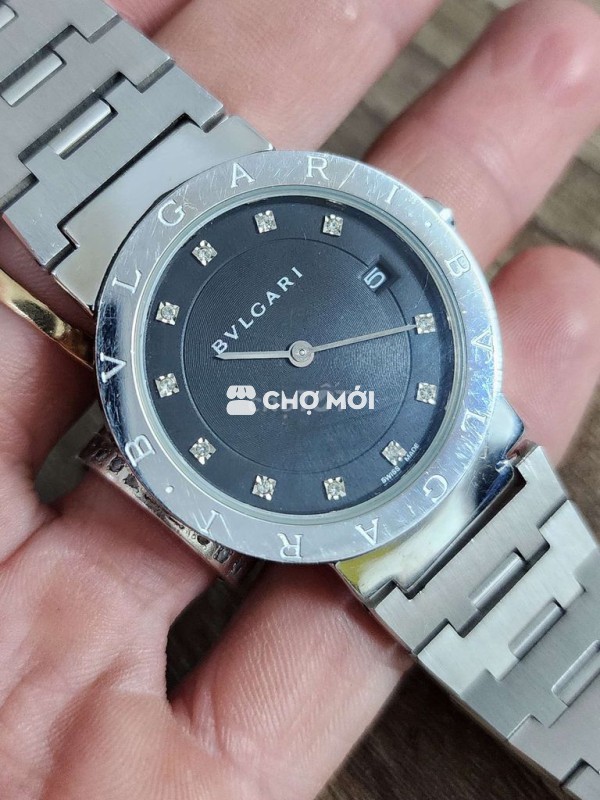 Đồng hồ BVLGARI Nữ Thép không gỉ Bạc 33mm