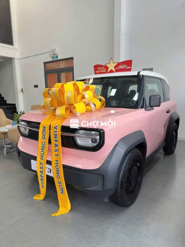 VinFast VF3 2024 màu Hồng