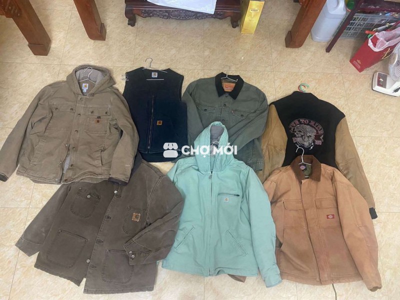 Áo khoác Carhartt Nam Vải nhiều màu