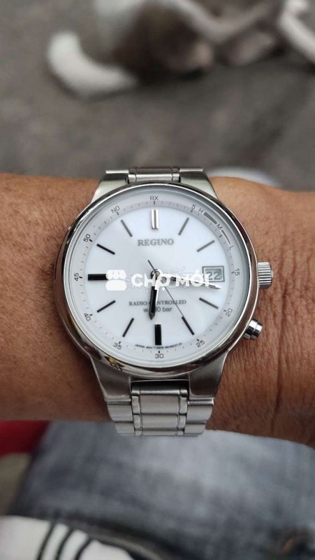 Đồng hồ Reguno Nam Thép không gỉ Bạc