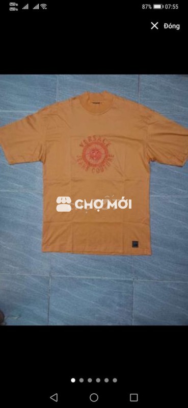 Áo thun Versace Jeans Couture Vin90s Thêu form M