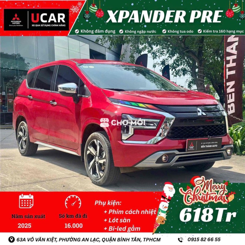 Mitsubishi Xpander Premium 2025 Đỏ 16 .000 km