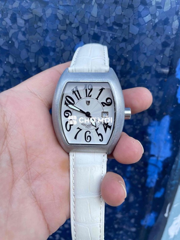 Đồng hồ Lancaster Nhôm Trắng 38mm