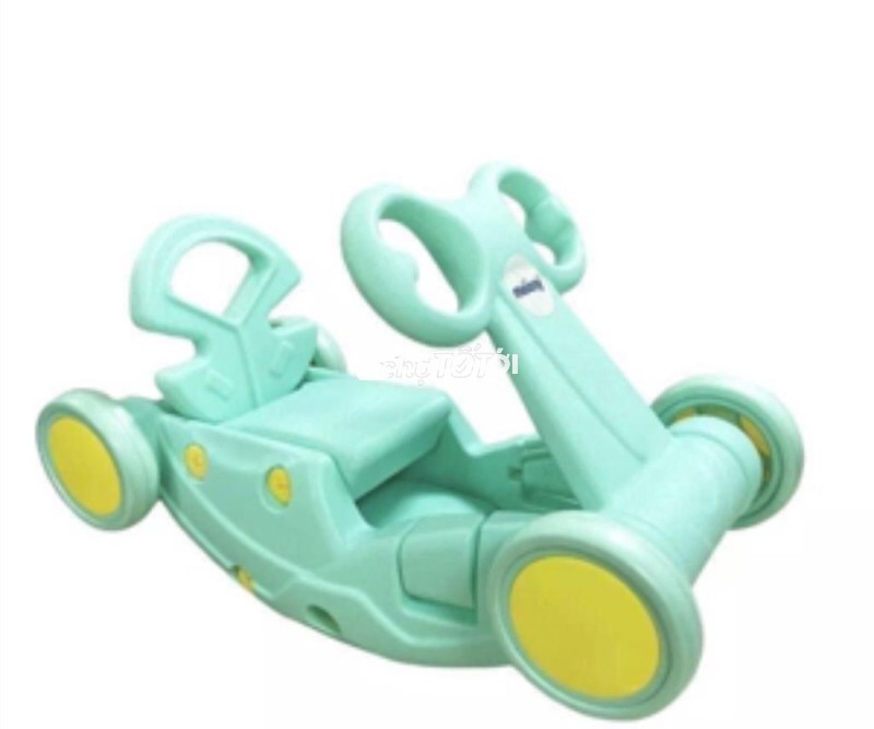 Xe chòi chân MooNy 2 trong 1 Xanh ngọc