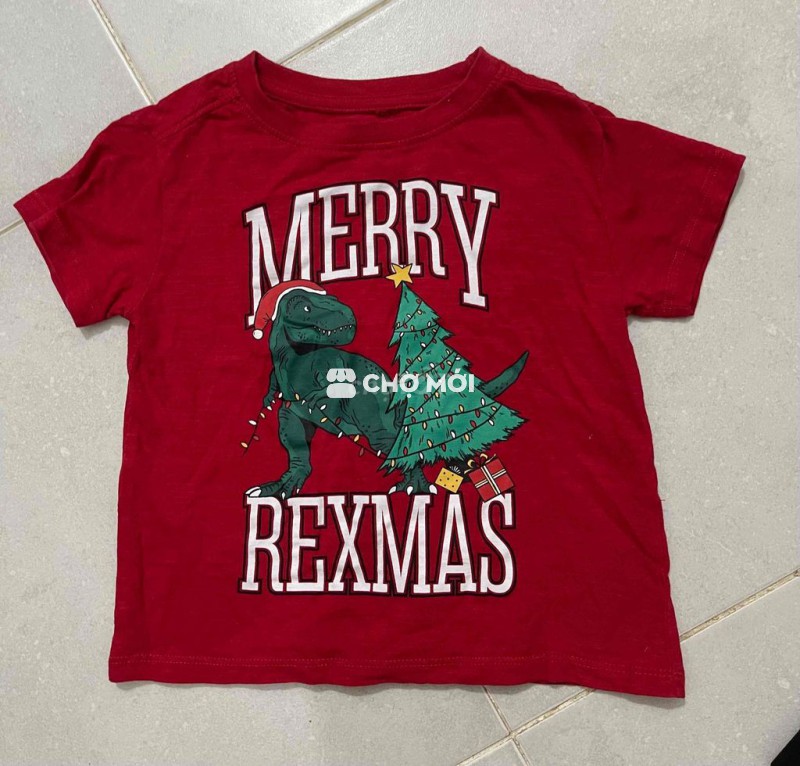Áo thun Anko bé trai Noel size 18-24 tháng