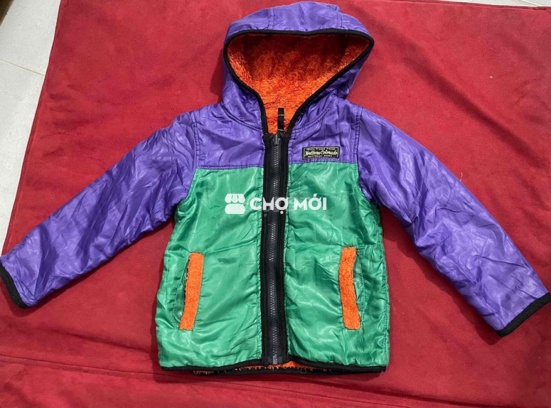 Áo khoác F.O.KIDS trẻ em lót lông size 110