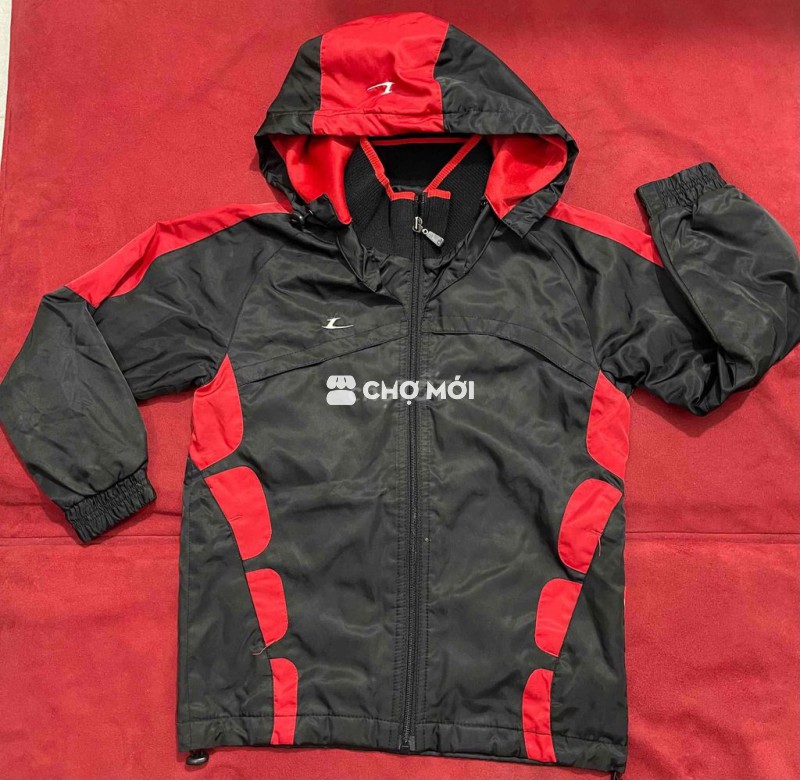 Áo khoác gió LECAF Bé trai Đen