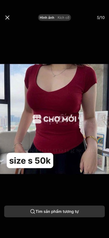 Áo thun nữ size S
