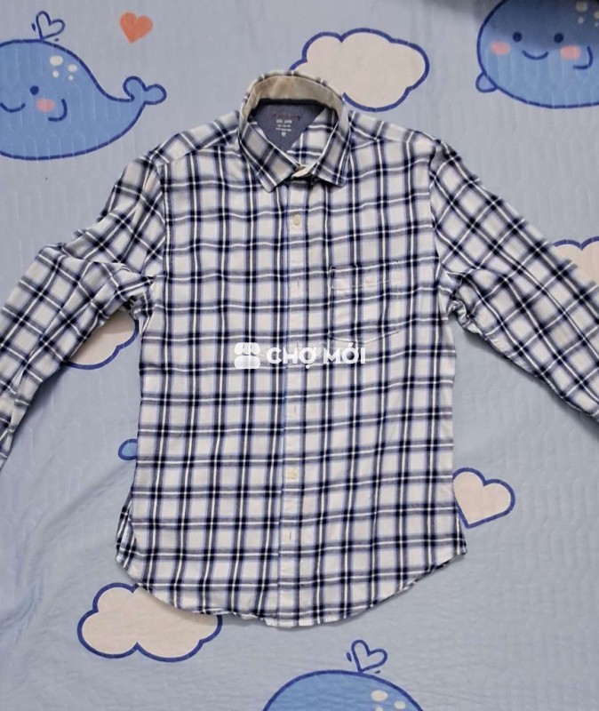 Áo sơ mi nam kẻ caro dài tay