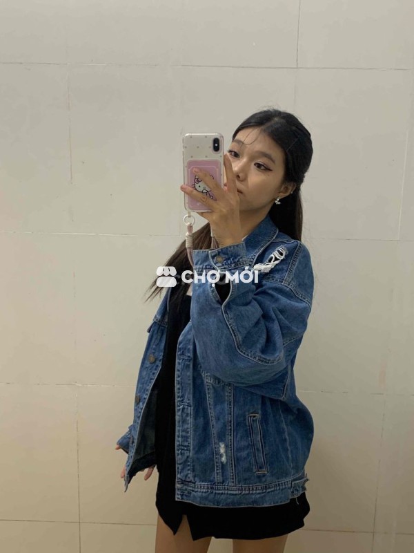 Áo khoác bò nữ size M