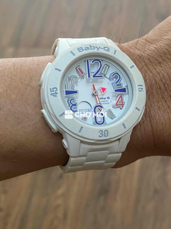 Đồng hồ Casio Baby-G Nữ Trắng Nhựa