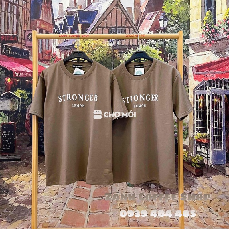 Áo thun Vải cả nam và nữ size L, XL