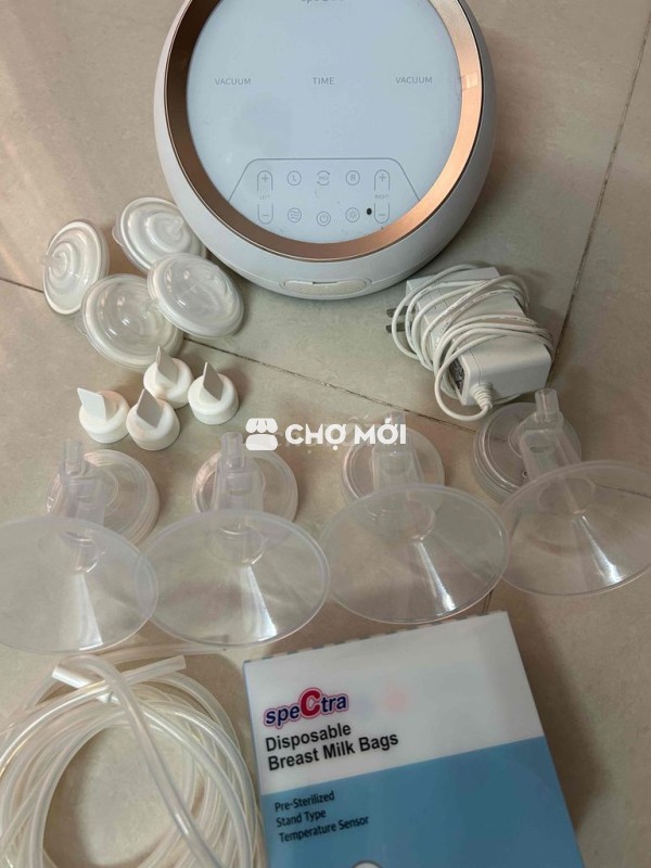 Máy hút sữa điện Spectra Dual S Trắng