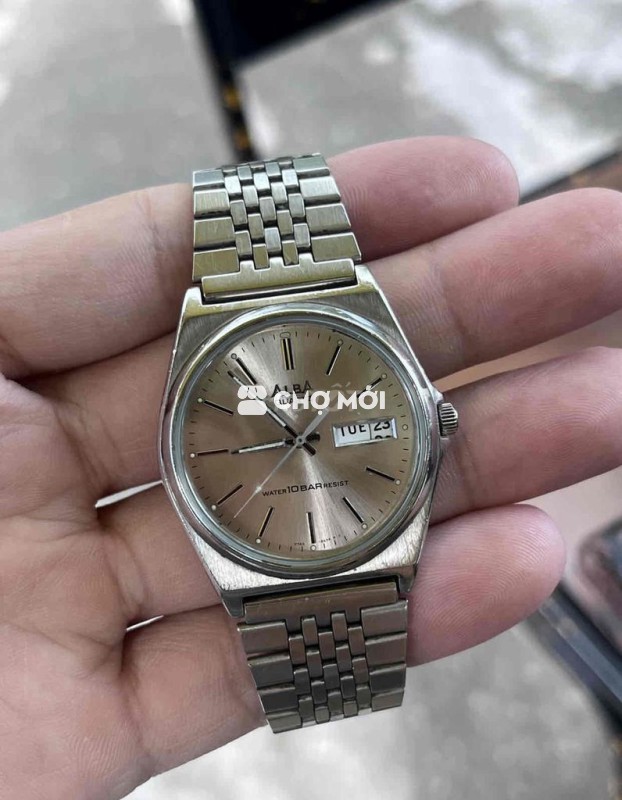 Đồng hồ đeo tay ALBA Thép Vàng hồng 36mm