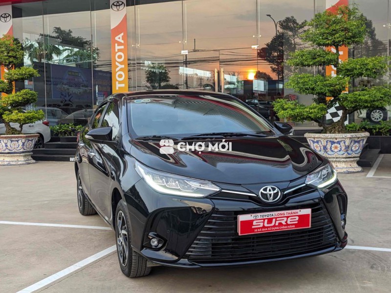 Toyota Vios G 2021 màu đen đi 17.000Km zin 1 chủ