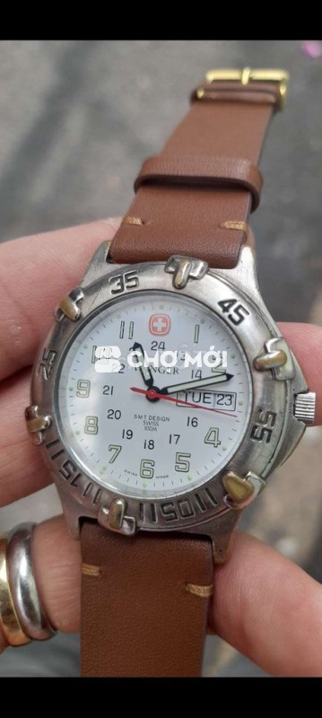 Dho pin Wenger Thụy sĩ. Sz 40. Chạy chuẩn. Zin.