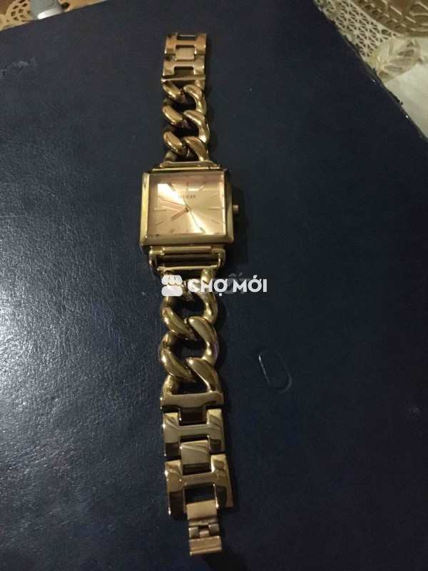 Đồng hồ Guess Nữ Kim loại Vàng đồng