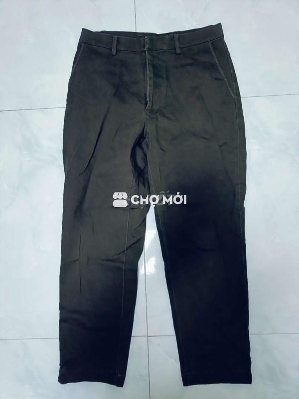 Quần tây Uniqlo Nam Nâu size 30