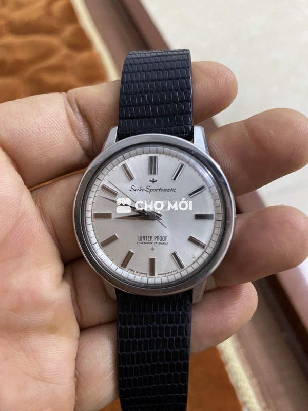 Đồng hồ Seiko Sportsmatic Nam 38mm Bạc