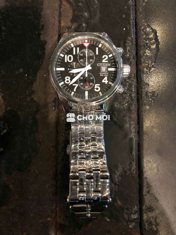 Đồng hồ Citizen 0510 S111099 Thép Bạc 43mm